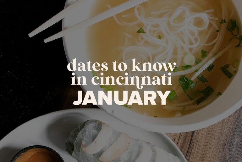 Dates to Know in Cincinnati: January